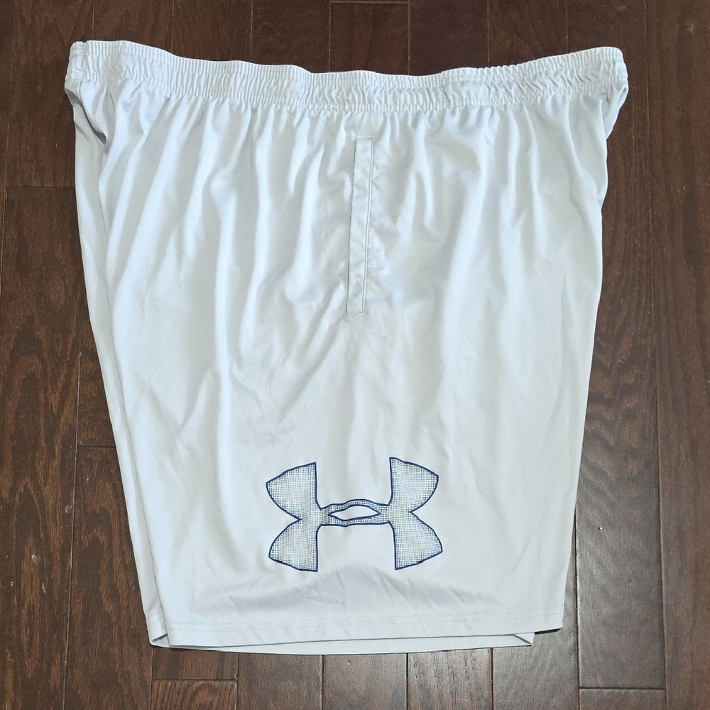 Under Armour Light Gray Sports Shorts